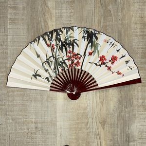 Asian Hand-Painted Fan